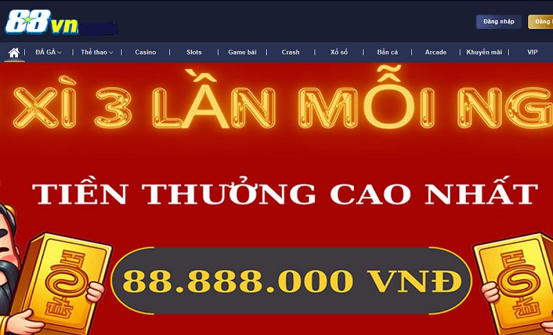 Giới thiệu 88VN với các thông tin chính anh em cần nắm