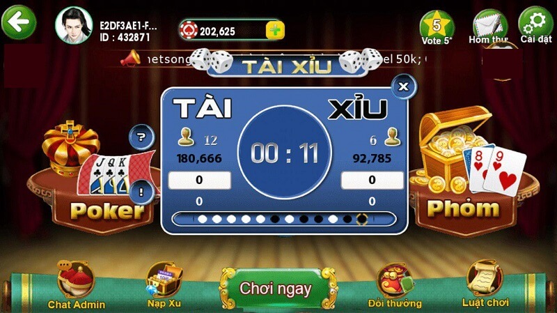 Có nên đặt cược trong game tài xỉu online miễn phí?