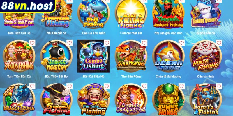 Bắn cá BG – Trải Nghiệm Săn Thưởng Đỉnh Cao Tại 88VN 1 Tổng quan về sảnh BG Gaming