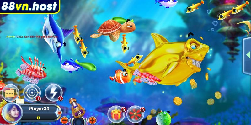 Bắn Cá DS – Trải Nghiệm Sảnh game Bắn Cá Đỉnh Cao Tại 88VN 2 Kho vũ khí hiện đại