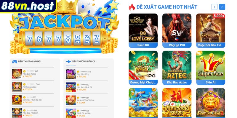 Giới Thiệu 88VN – Đánh Giá Và Review Chi Tiết Nhà Cái Uy Tín 3 Slot game vòng quay may mắn